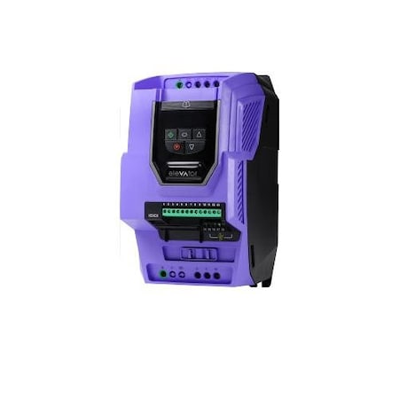 Invertek Drives 5 HP, 15 A; Size 3, IP20;IV: Three Phase, 200-240 V;OV: Three Phase, 200-240 V ODL-2-32050-3HF42-SN